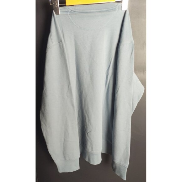 Eddie Bauer Men’s Slate Blue Fleece Sweatshirt Pullover Size M NWT - Picture 6 of 9